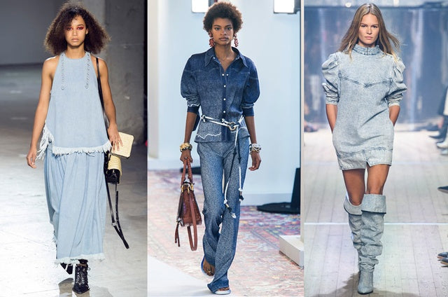 denim dress patterns Best Sewing Pattern Fabric button closure The Denim Patchwork Dress Pattern