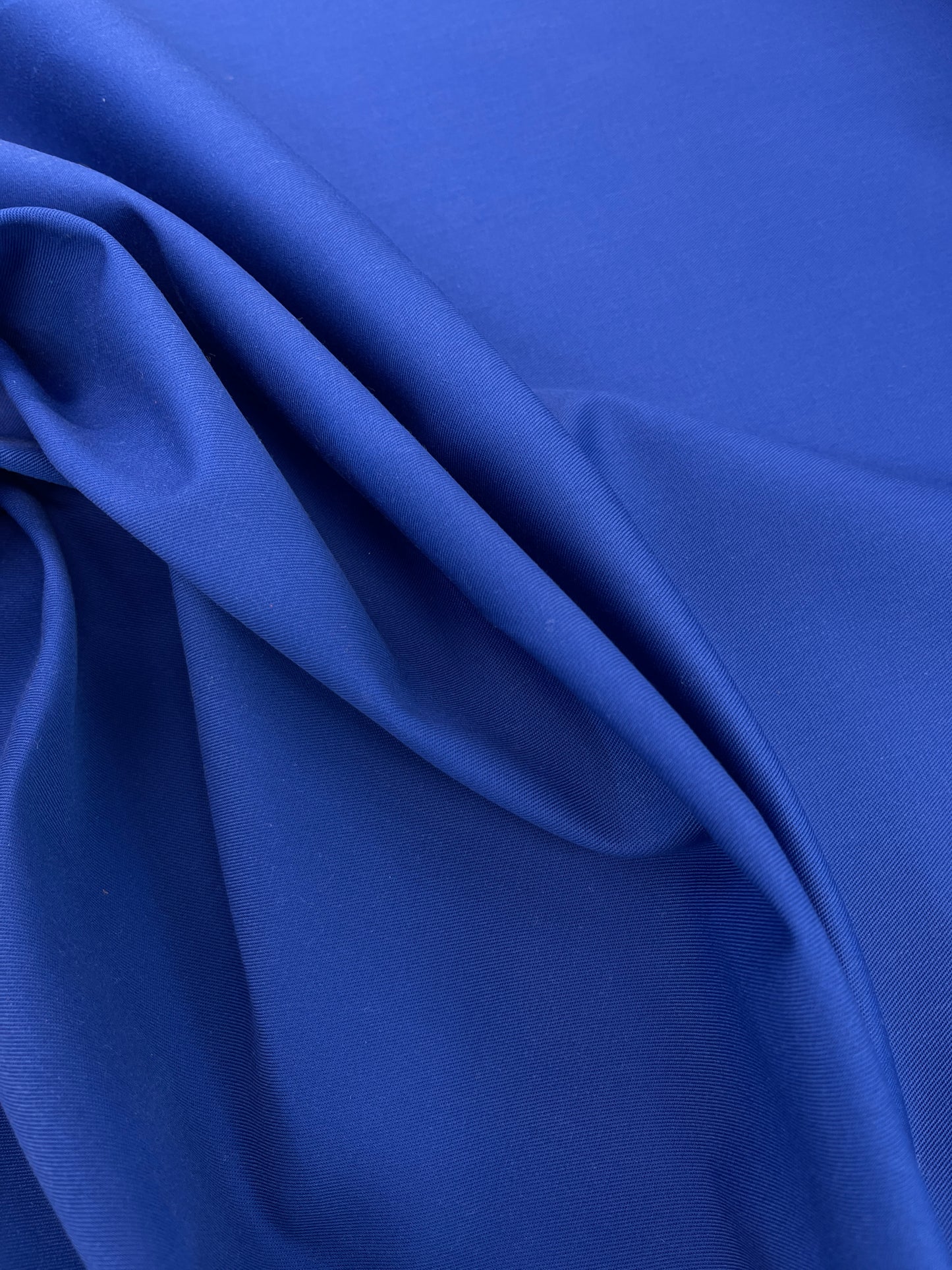 Dressmaking Polyester Cotton Twill - Royal Blue