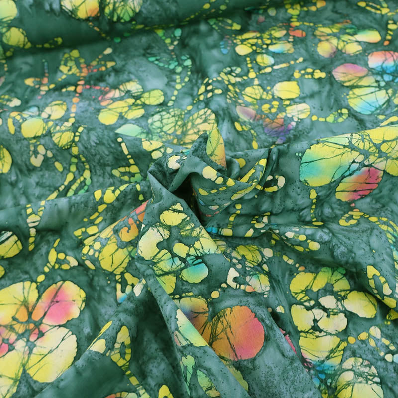 Batik Cotton - Bonnie - Green