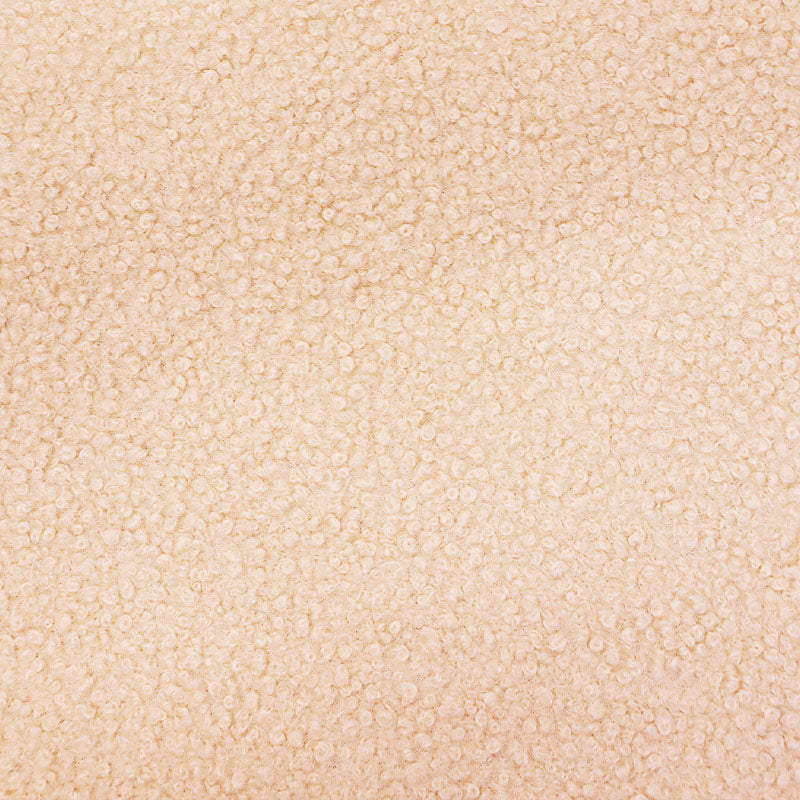 100% Polyester Bouclé Fabric - Oat