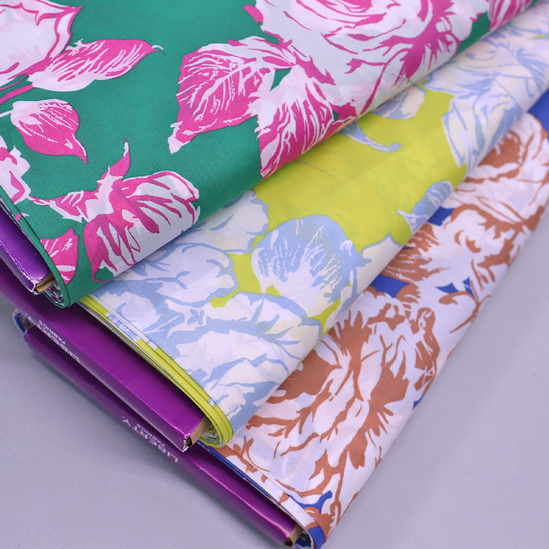 Liberty Fabrics Tana Lawn™ - Carline Bloom - Green and Pink