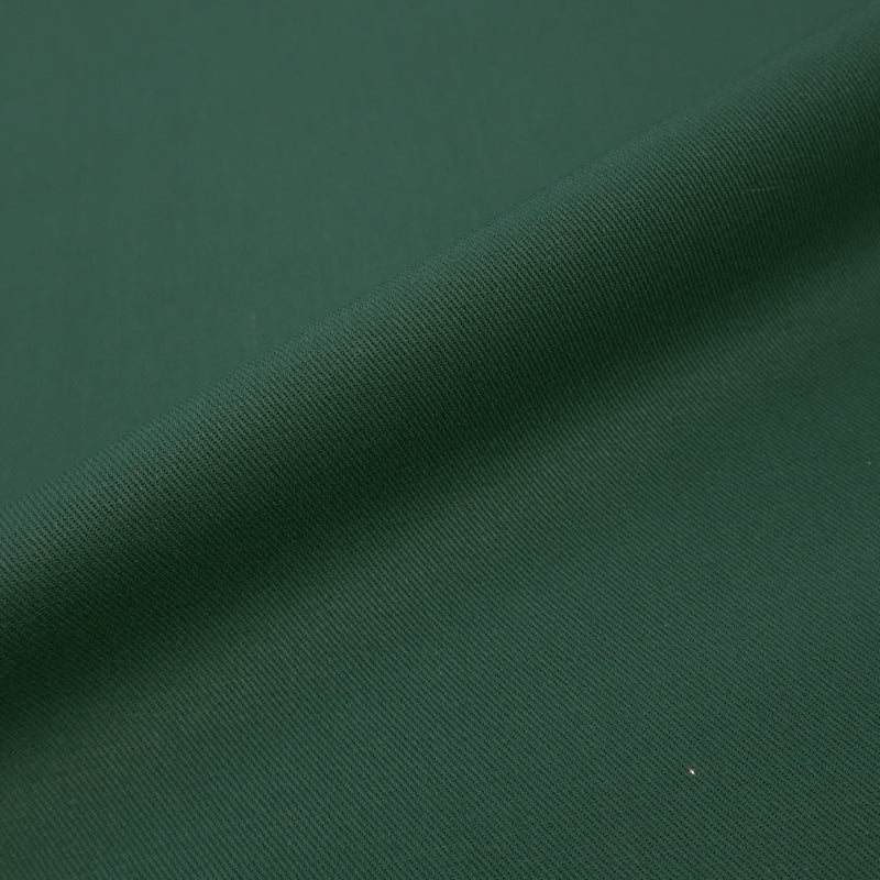 100% CottonBottle Green Cotton Twill Fabric
