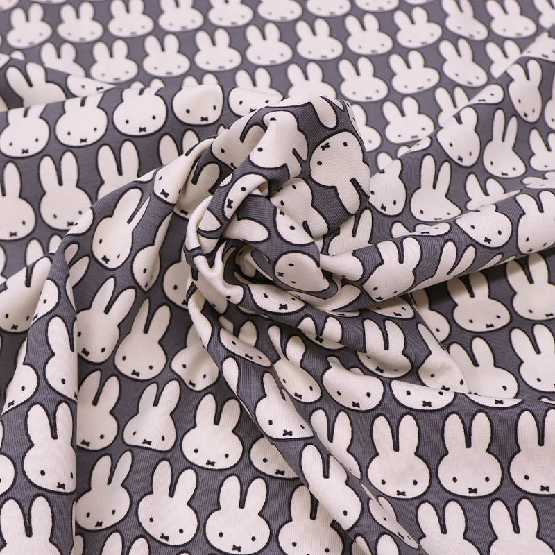 Cotton Elastane Jersey - Grey - Miffy