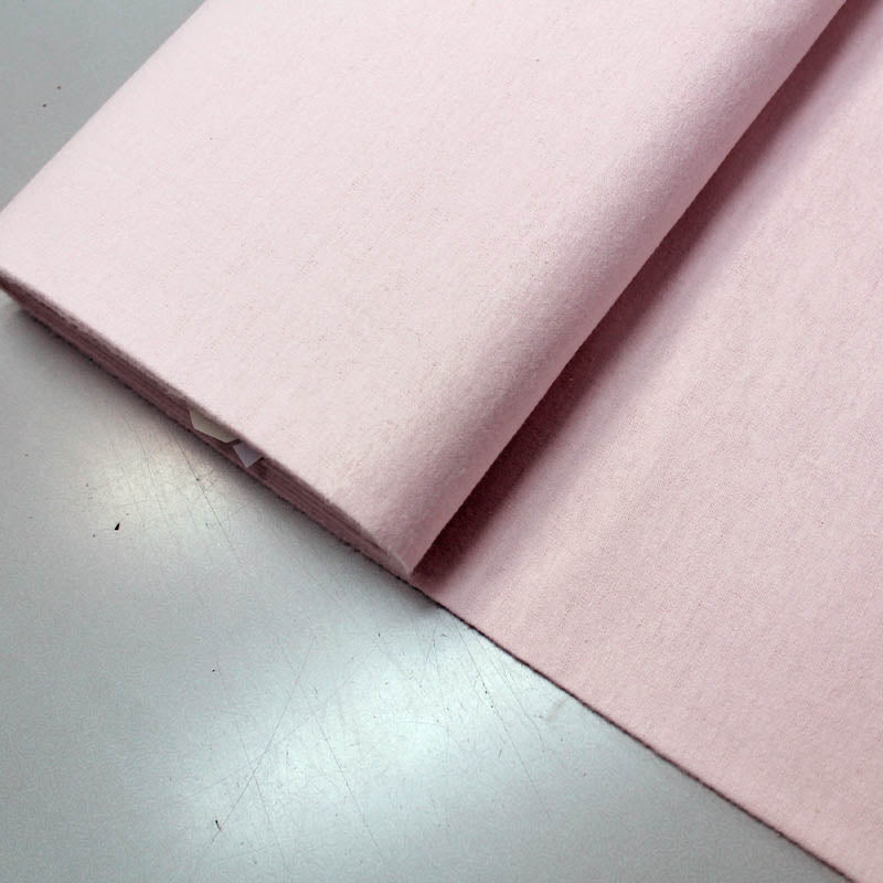 Plain Brushed Cotton Fabric Pale Pink Fabrics Galore