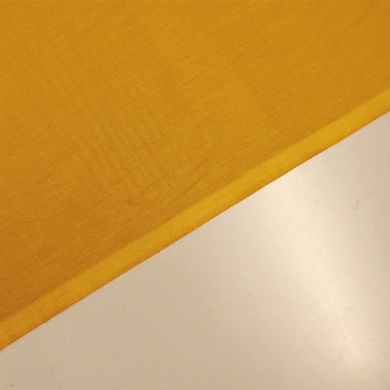 Egyptian Cotton Voile - Mustard Yellow