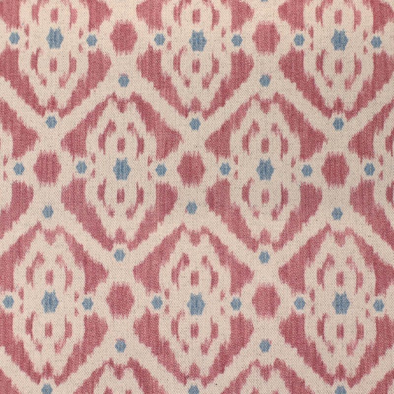 Home Furnishing Linen Mix Geometric Stevie - Pink