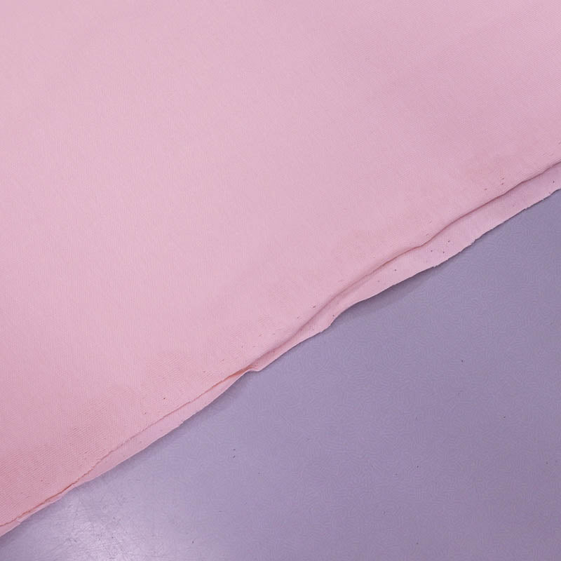 95% Cotton 5% Elastane Pale Pink Organic Cotton Jersey Fabric