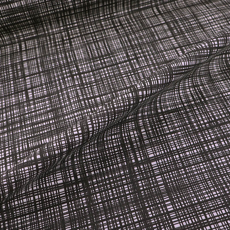 Orla Kiely Furnishing Fabric - Scribble - Gunmetal 100% cotton