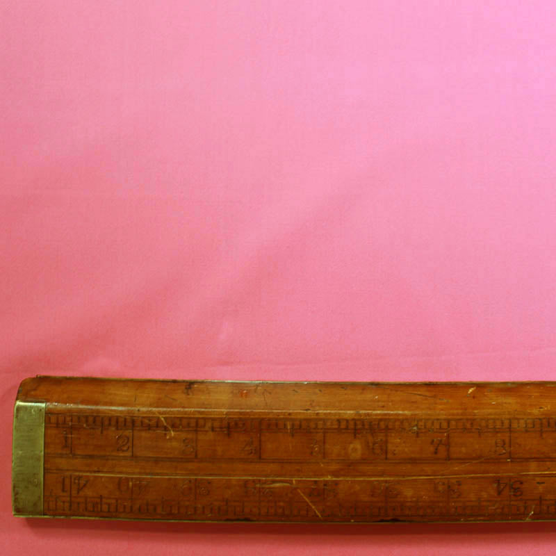 Plain Pink Cotton Poplin - Coral