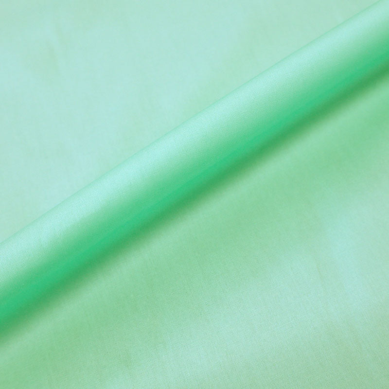 100% Cotton Light Pistachio Green Poplin Fabric