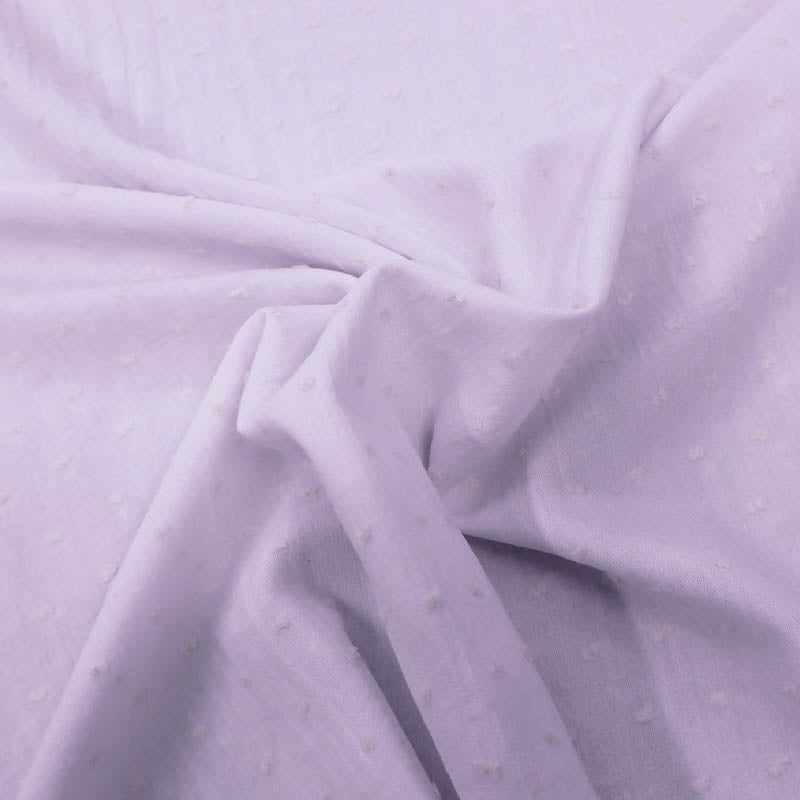 White Swiss Dot Cotton Fabric