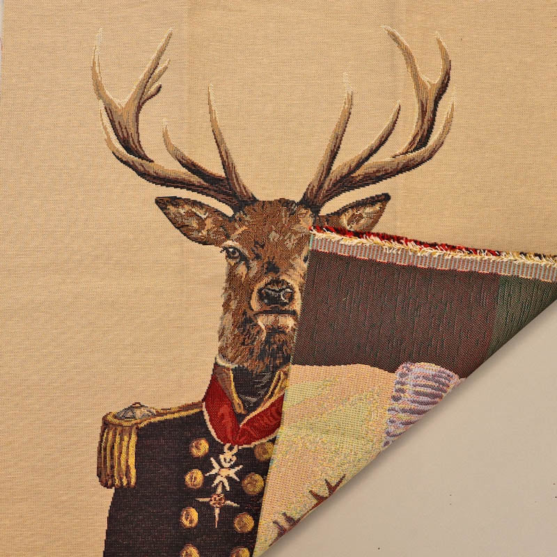 Tapestry Eikthyrnir Stag Cushion/Bag Panel