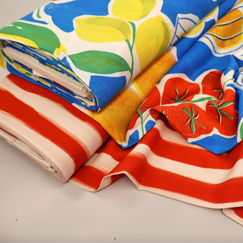 Printed Viscose - Blue - Tucci