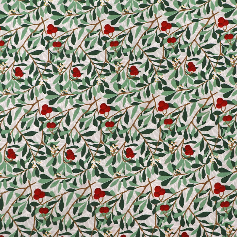 William Morris Viscose - Green - Arbutus