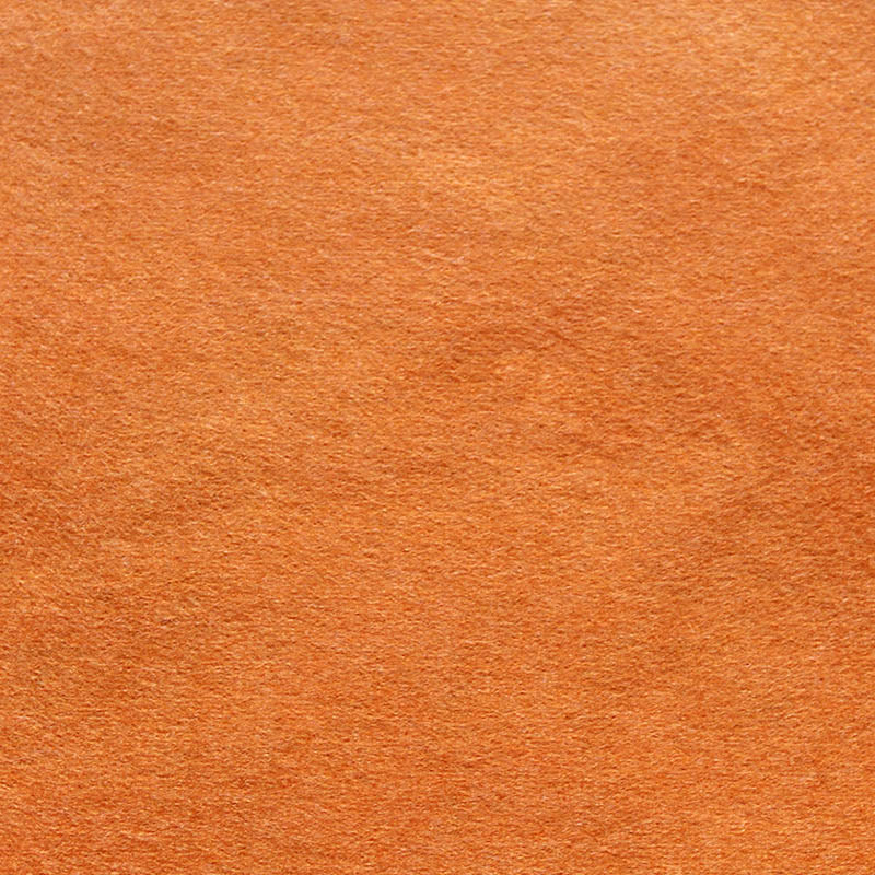 Acrylic Felt 45cm by 45cm Square ; Snowman's Nose Orange