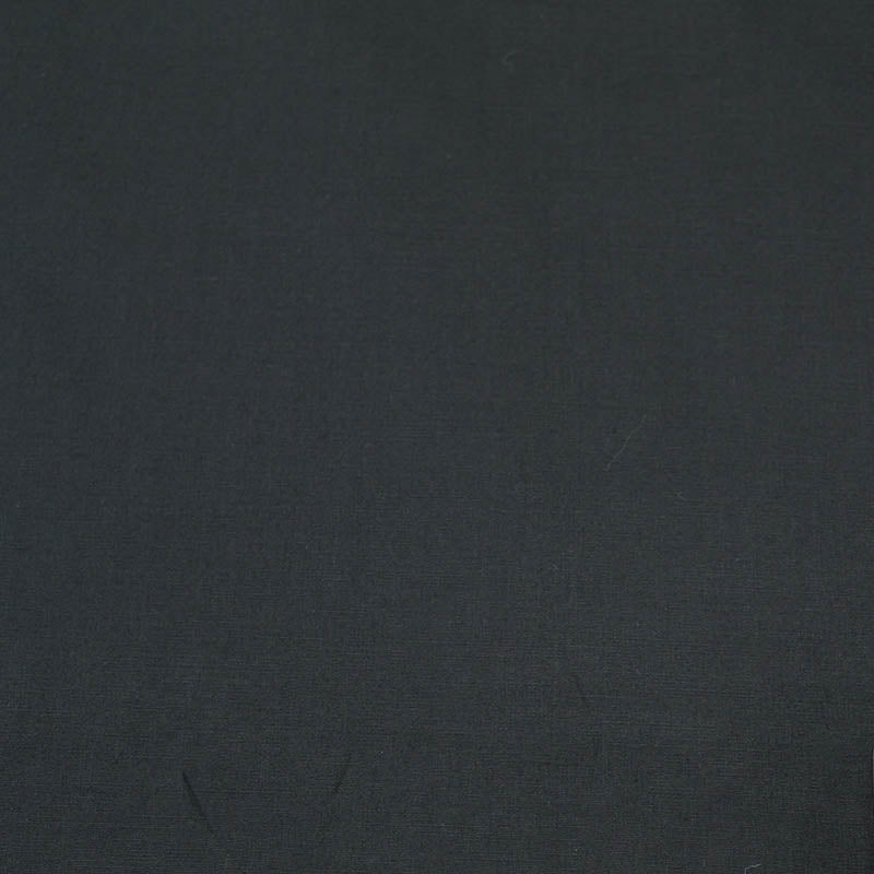 Plain 100% Cotton Poplin - Black
