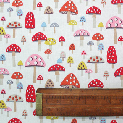 Cath Kidston Home Furnishing Fabric Mini Mushroom