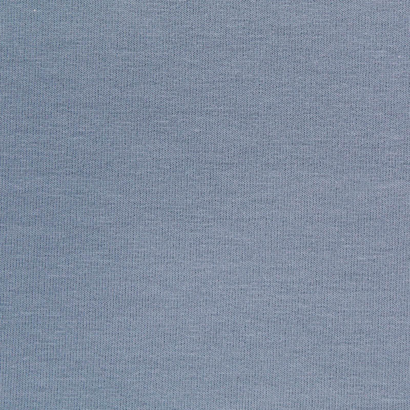 Cotton Elastane Fleece Backed Sweatshirt - Powder Blue