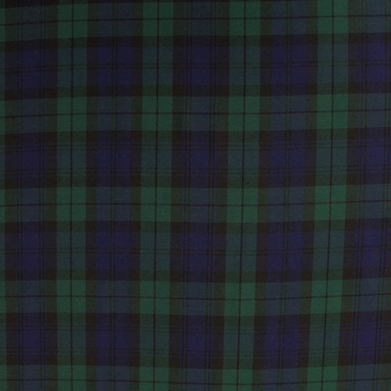 Tartan - Viscose and Polyester - Black Watch