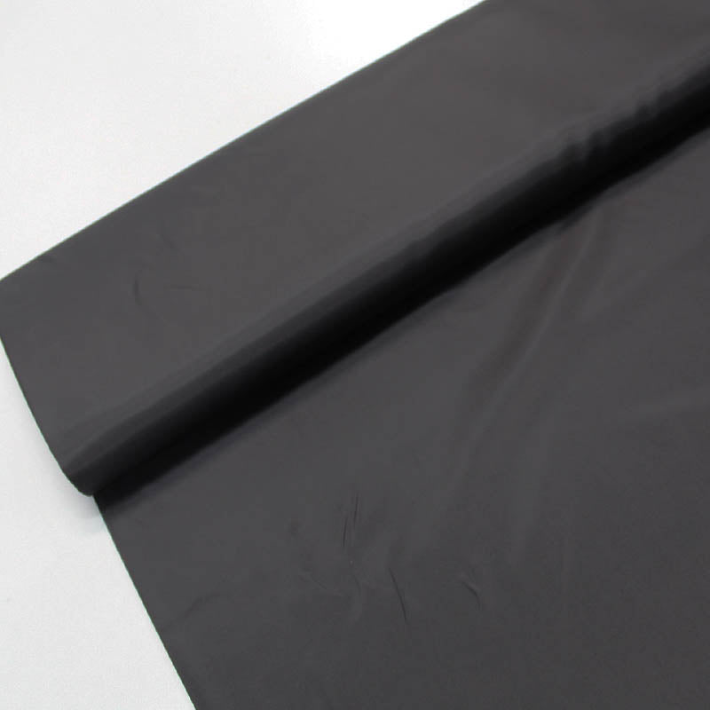 Dressmaking Anti Static Polyester Lining Fabric - Black