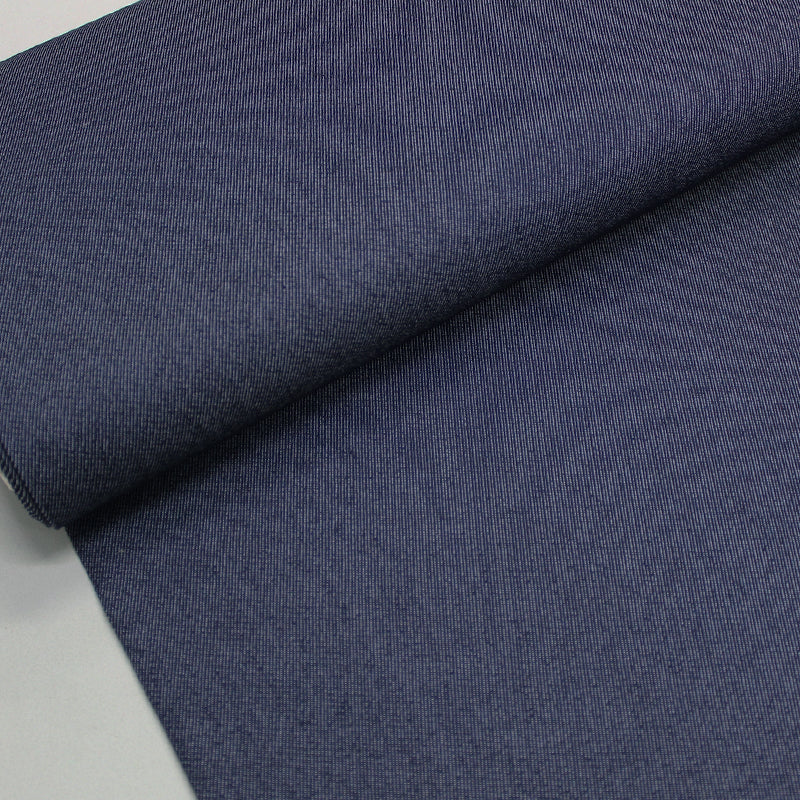 Fabric Dark Blue Wash Dark Blue Stretch Denim Fabric Indigo