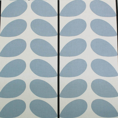 Orla Kiely Home Furnishing Fabric Two Colour Stem - Powder Blue
