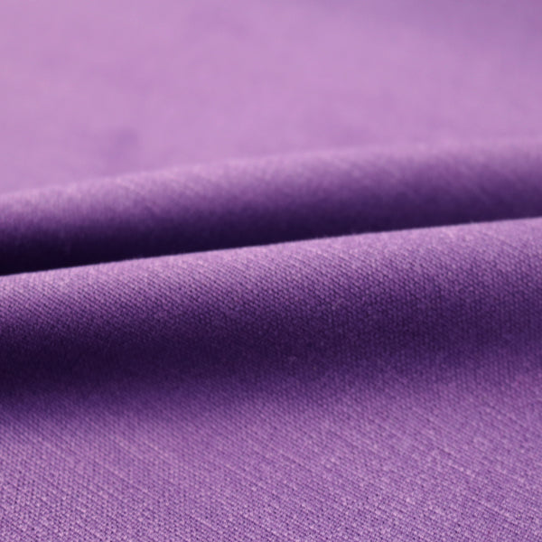 Home Furnishing Fabric Brushed Panama Weave - Plum Purple