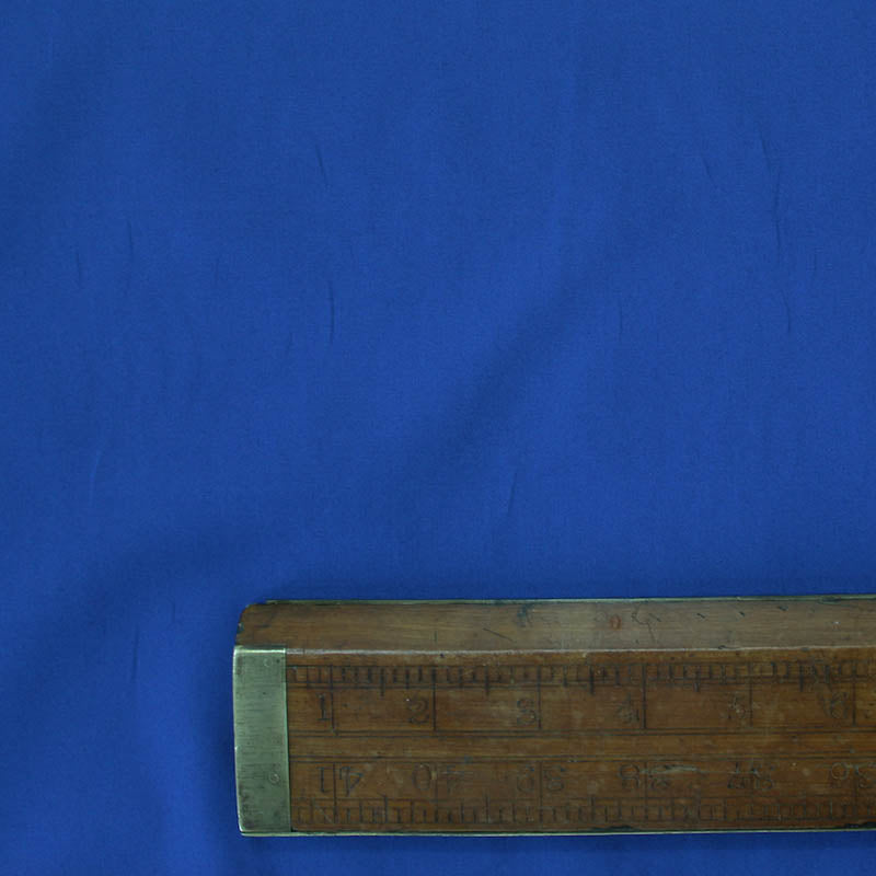 Plain Union Jack Blue Cotton Poplin