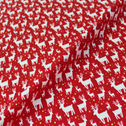 Red Christmas Cotton - Little Red Nose