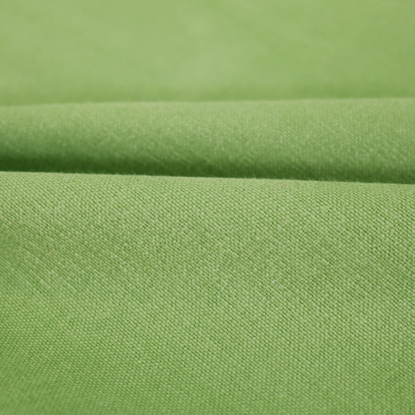 Home Furnishing Fabric Brushed Panama Weave - Palm Green