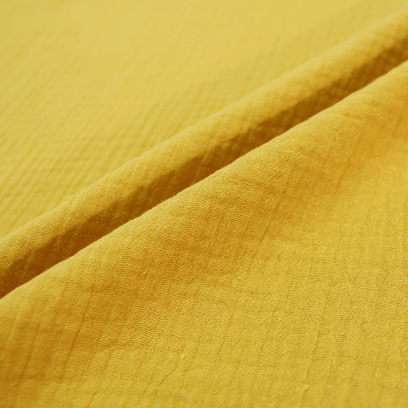Cotton Double Gauze - Mustard