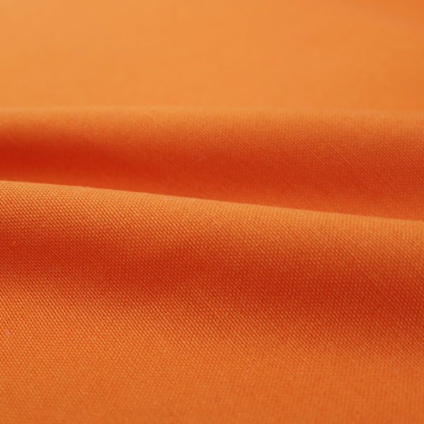 Home Furnishing Fabric Brushed Panama Weave - Spice Orange