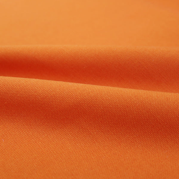 Home Furnishing Fabric Brushed Panama Weave - Spice Orange
