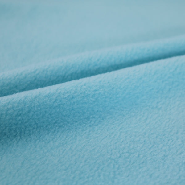 Aqua Blue Fleece Fabric