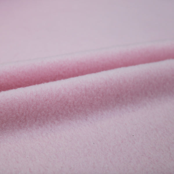 Pale Pink Fleece Fabric