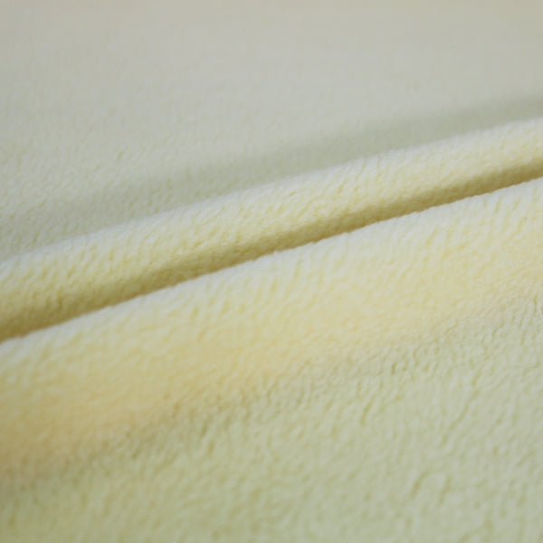 Lemon Yellow Fleece Fabric