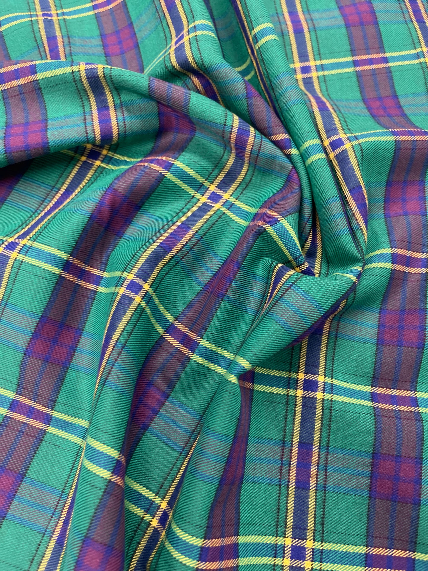 Dressmaking Brushed Cotton - Green