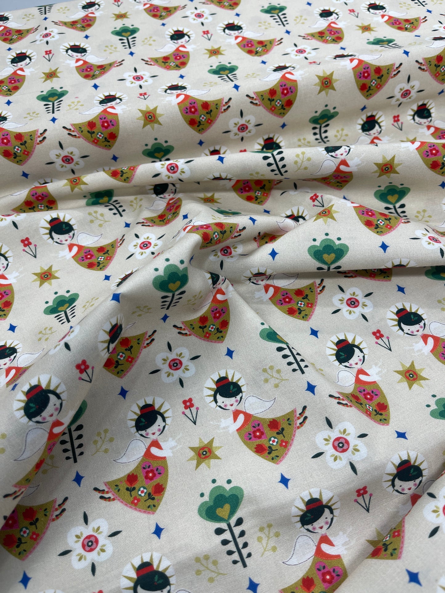 Christmas Cotton - Gold - Festive Host