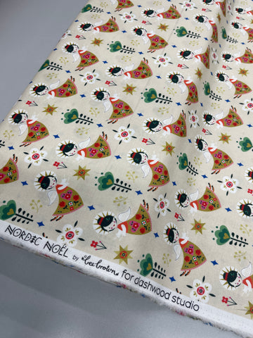 Christmas Cotton - Gold - Festive Host