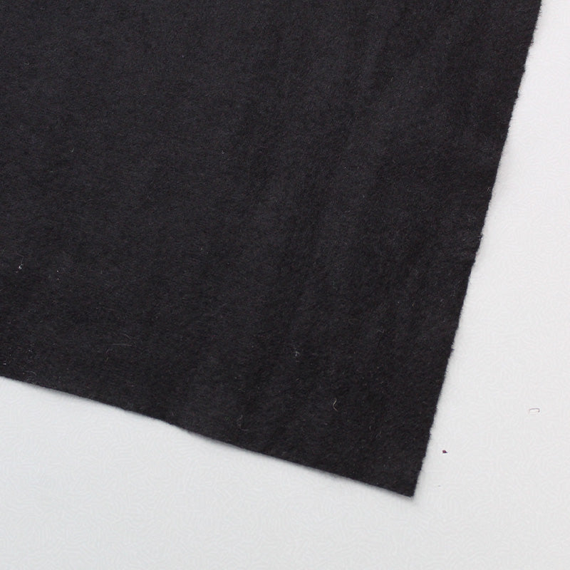 100% Acrylic  Black Felt Fabric