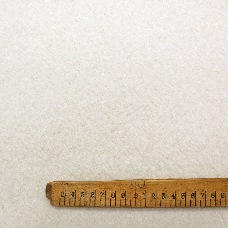 100% Virgin Wool  Cream Boiled Wool Fabric