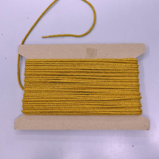 Yellow Twisted 100% Cotton Cording