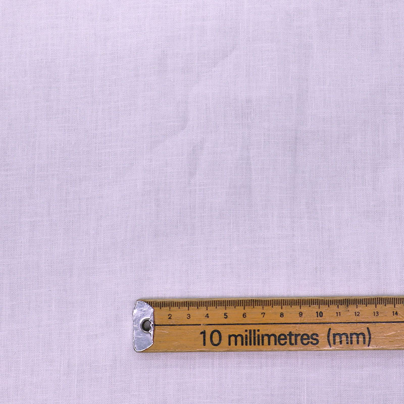 100% Linen Pure White Dressmaking Linen Fabric