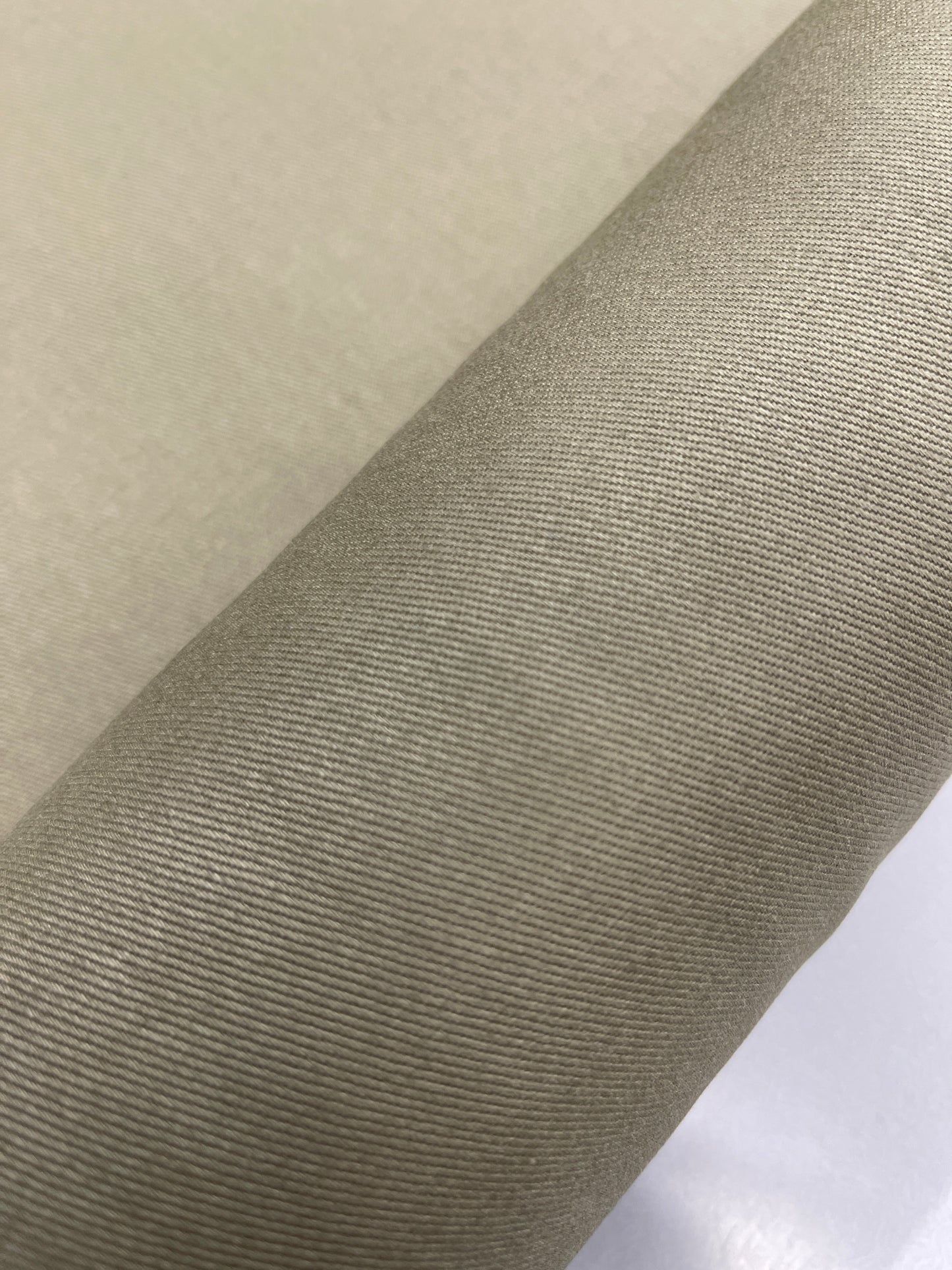 100% Cotton Gabardine - Light Khaki Green