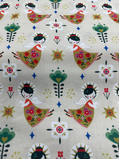 Christmas Cotton - Gold - Festive Host