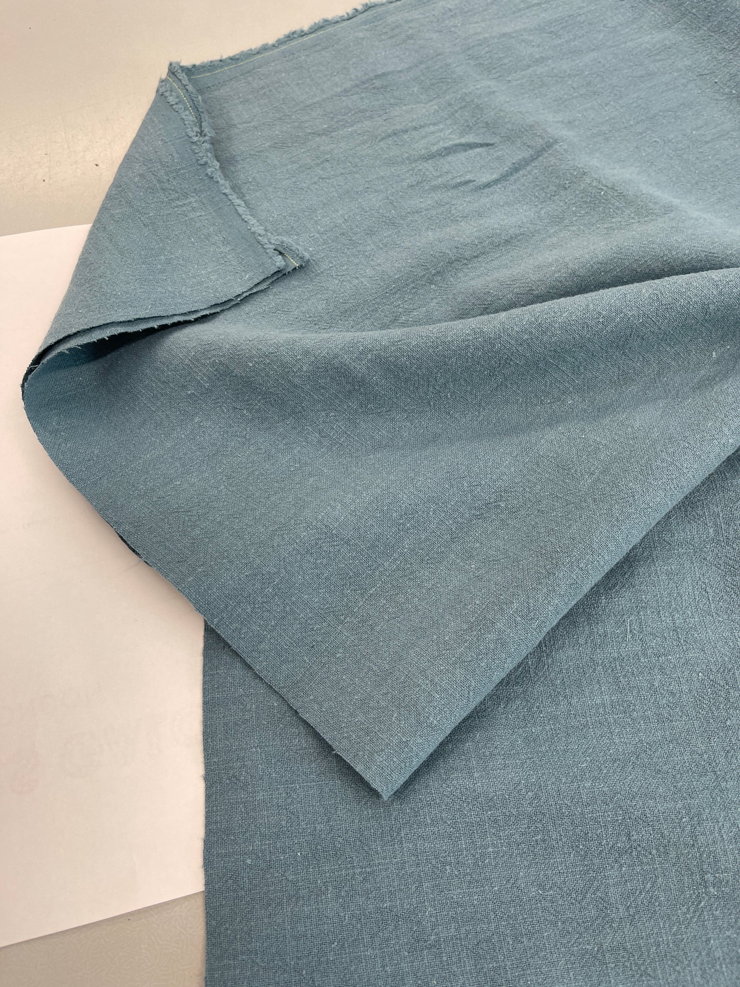 Dressmaking Stonewashed LINEN - Lagoon