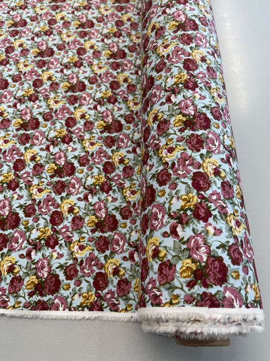 Great Value - Wide Width Floral Cotton - Roses