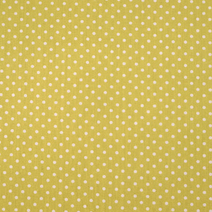 3mm Polka Dot Cotton - Pastel Yellow