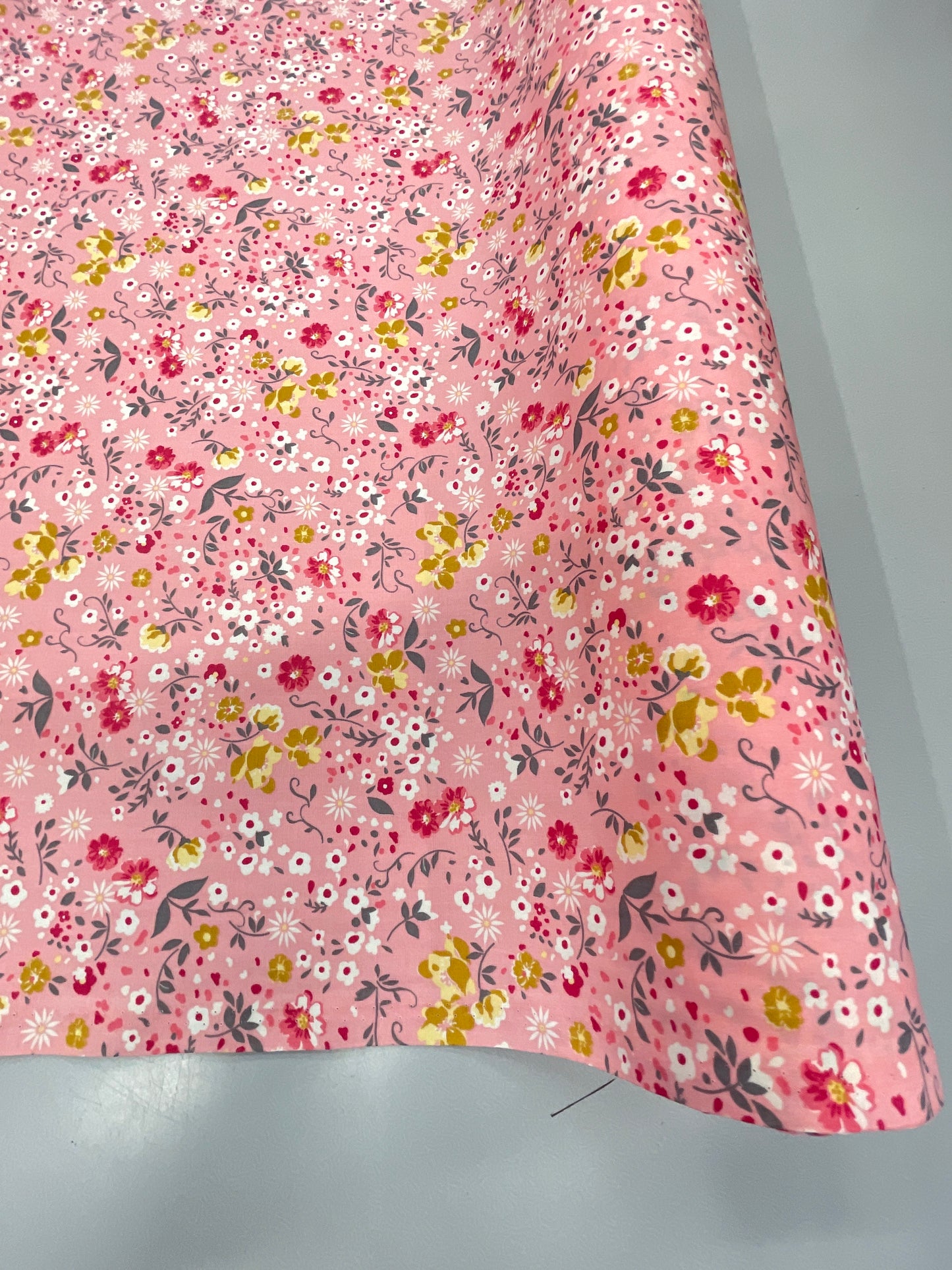 Cotton Poplin - Pink Flower