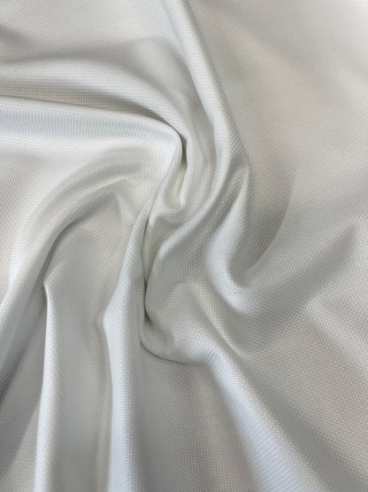 White Cotton Pique